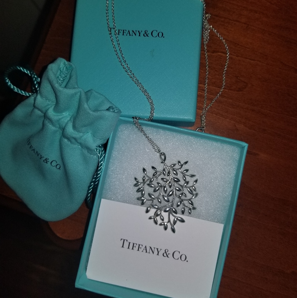 Tiffany & Co. Olive Leaf Pendant